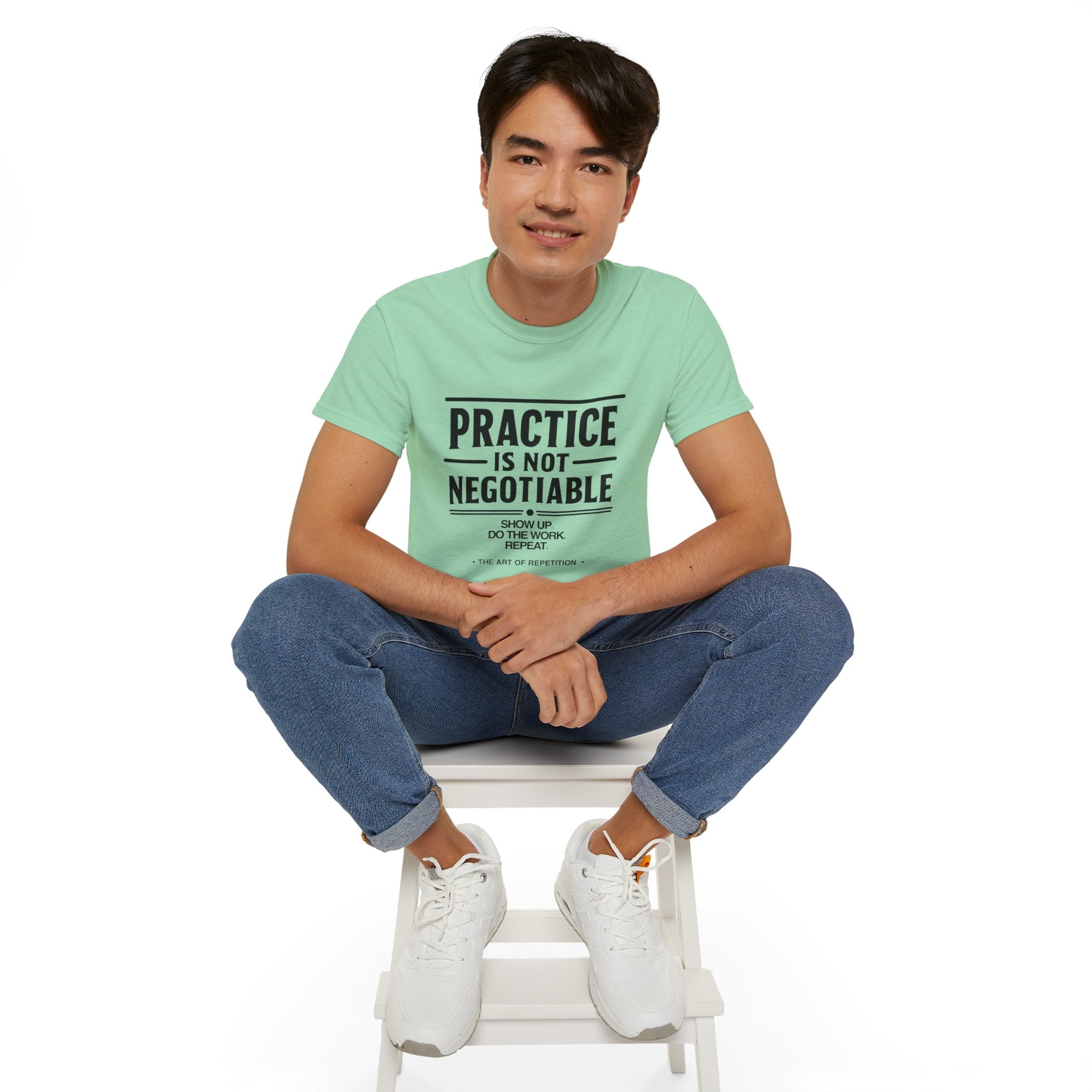 Practice Is Not Negotiable T‑Shirt —Light Color