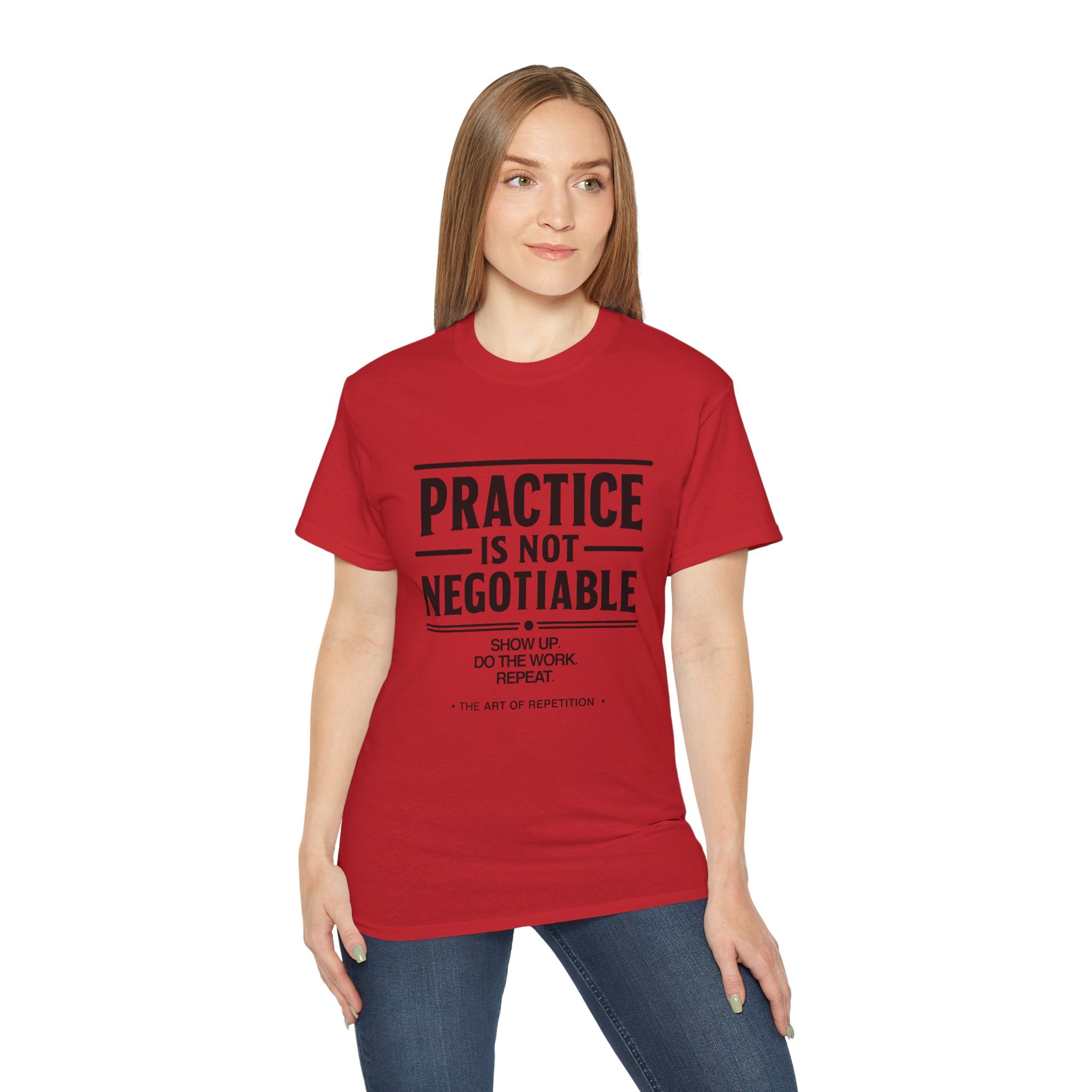 Practice Is Not Negotiable T‑Shirt —Light Color