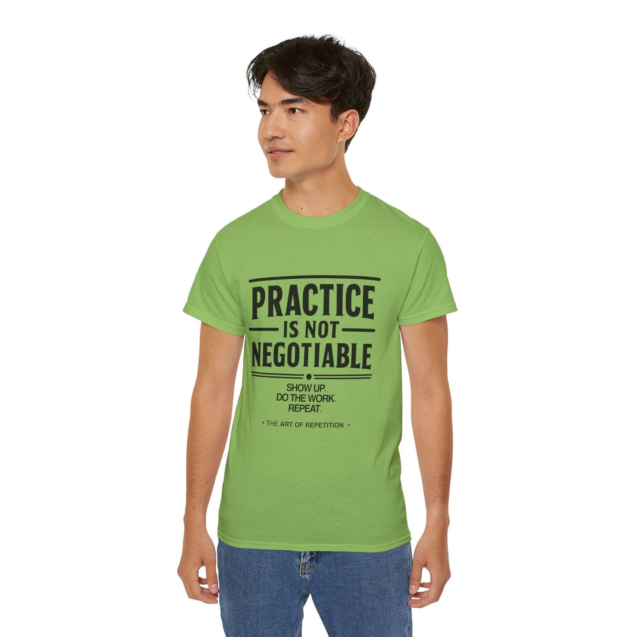 Practice Is Not Negotiable T‑Shirt —Light Color