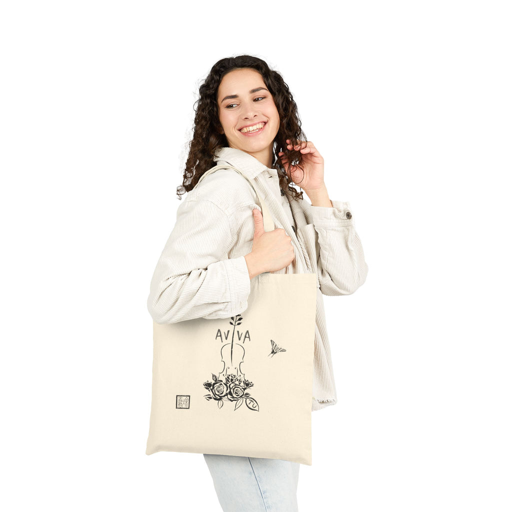 Botanical Quintet – Music Tote Bag