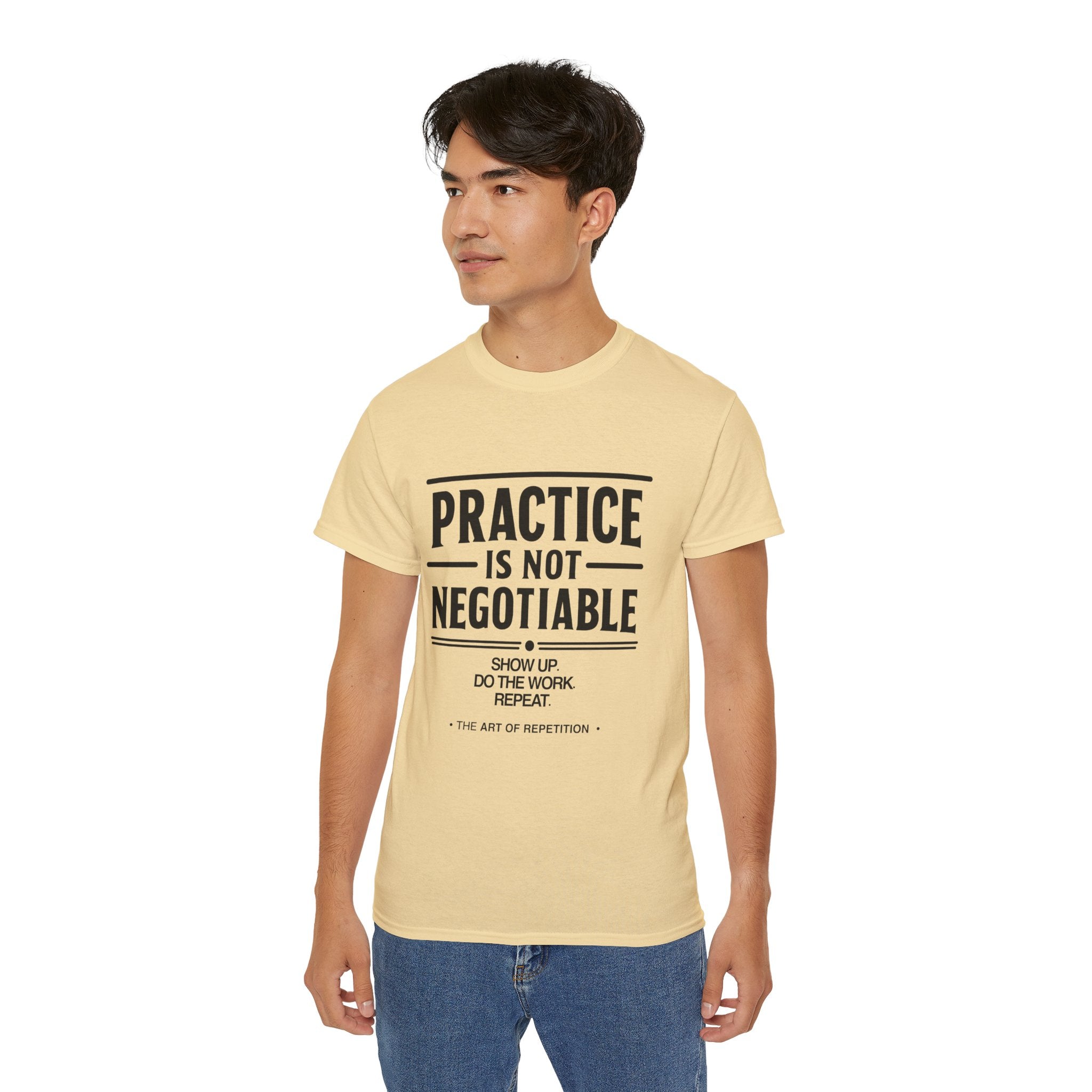 Practice Is Not Negotiable T‑Shirt —Light Color