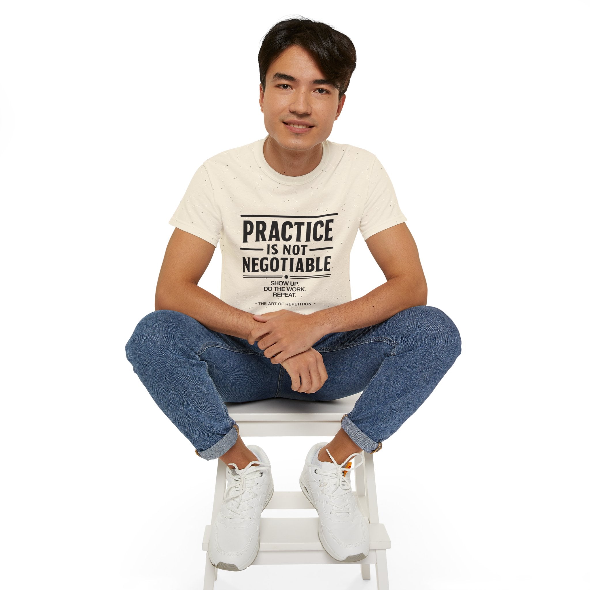 Practice Is Not Negotiable T‑Shirt —Light Color