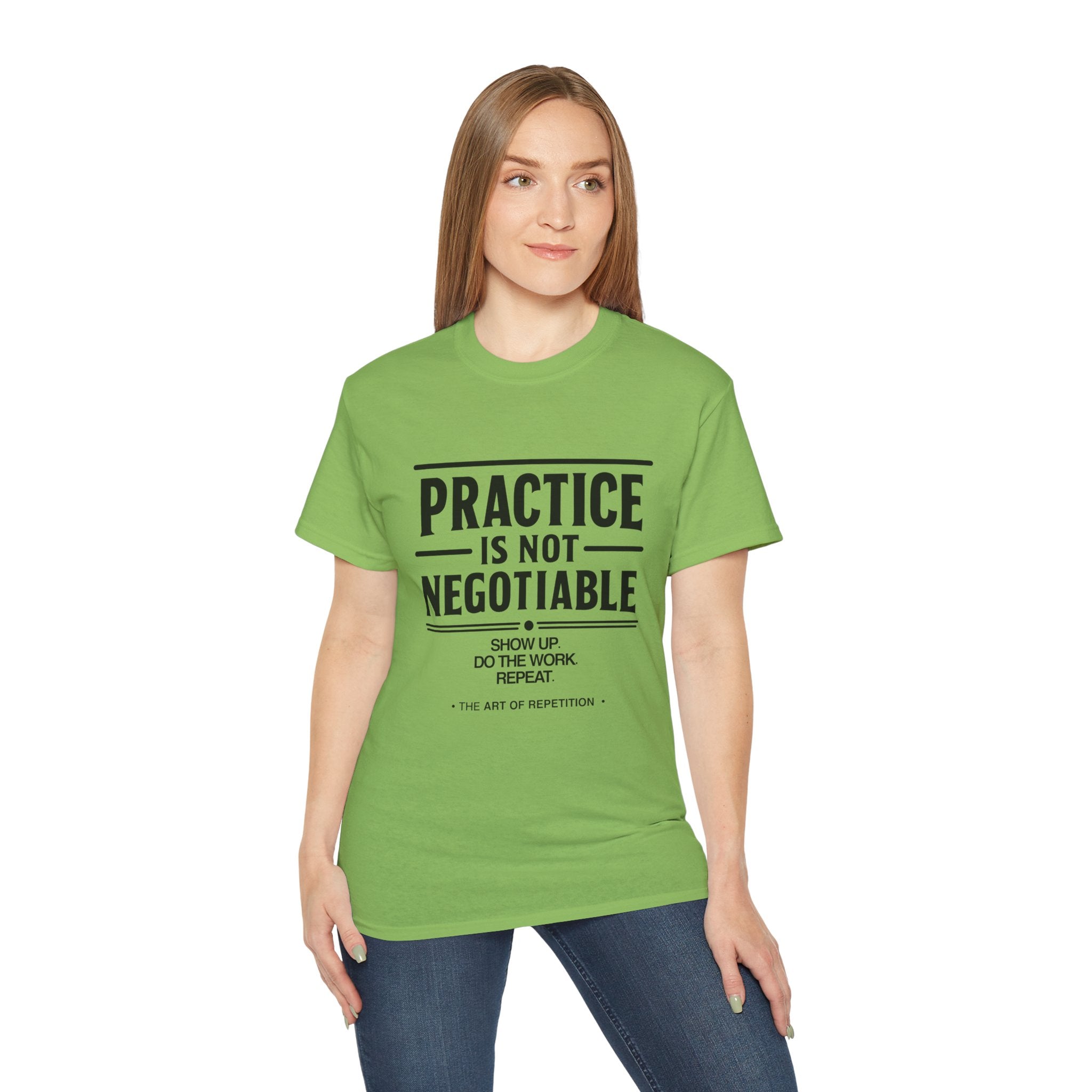 Practice Is Not Negotiable T‑Shirt —Light Color