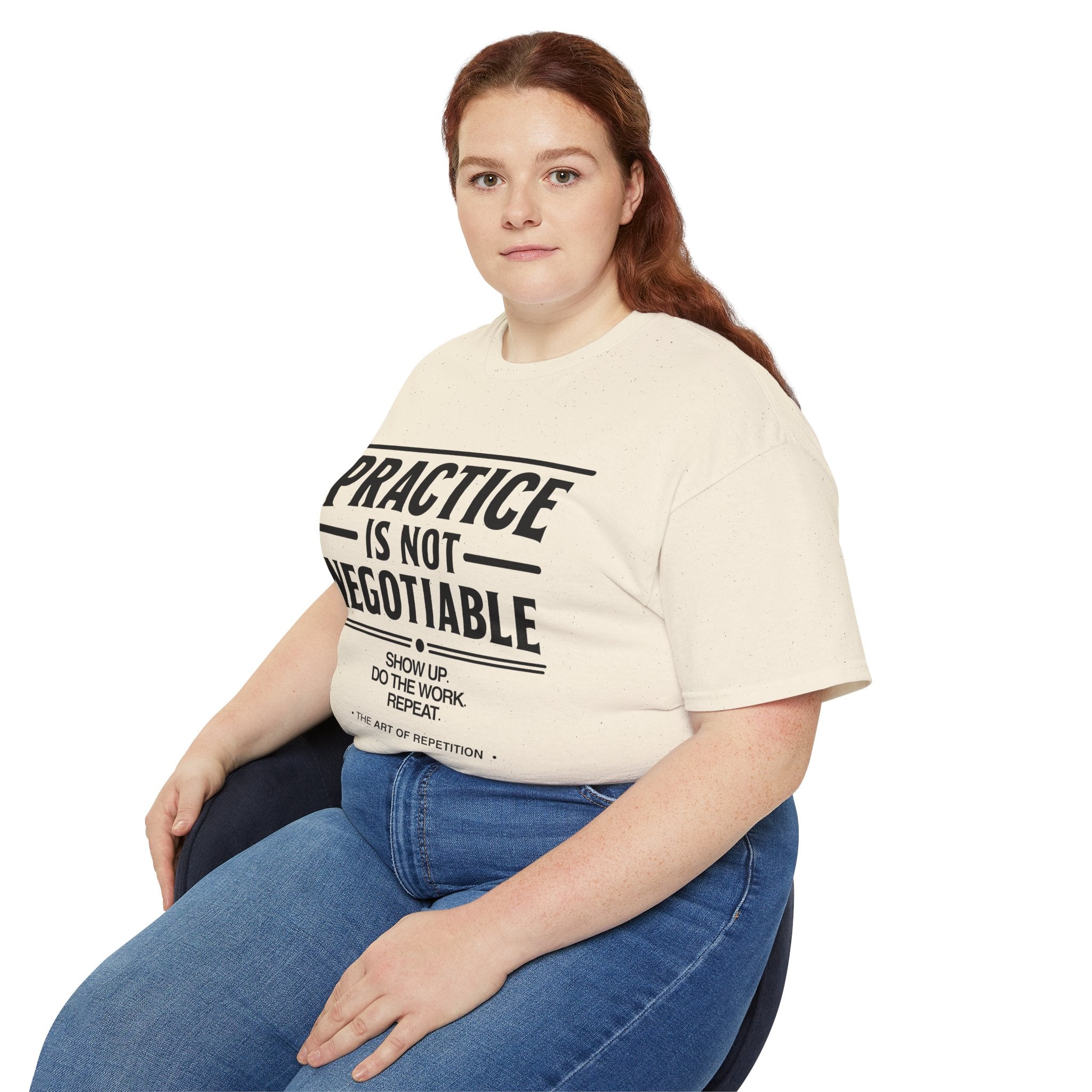 Practice Is Not Negotiable T‑Shirt —Light Color