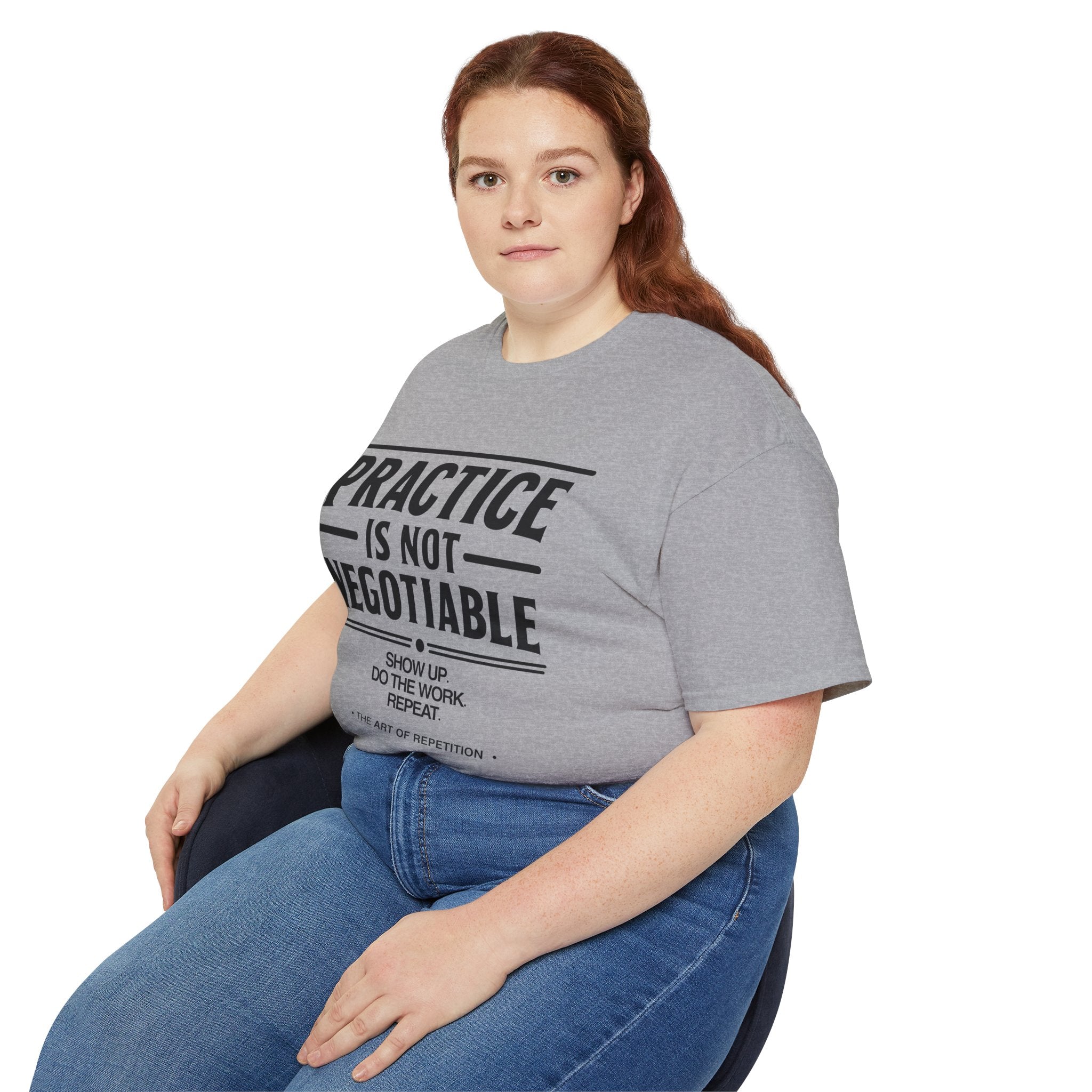 Practice Is Not Negotiable T‑Shirt —Light Color