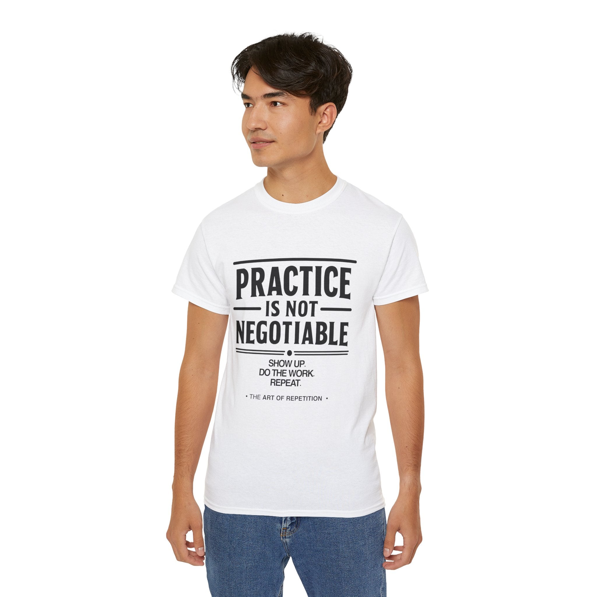 Practice Is Not Negotiable T‑Shirt —Light Color