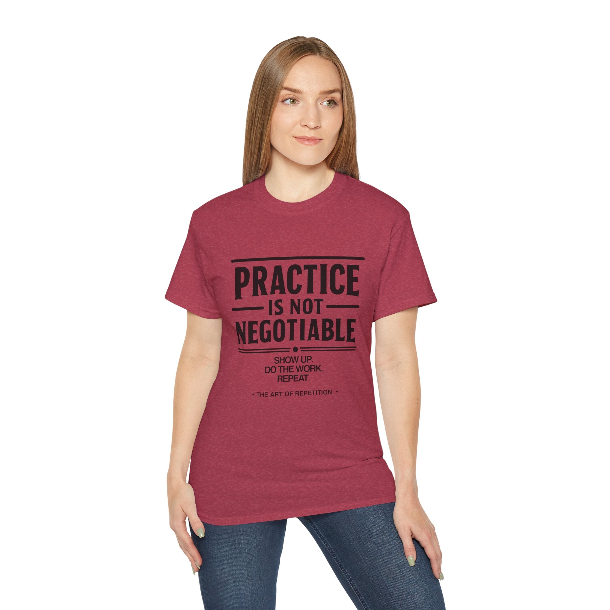 Practice Is Not Negotiable T‑Shirt —Light Color