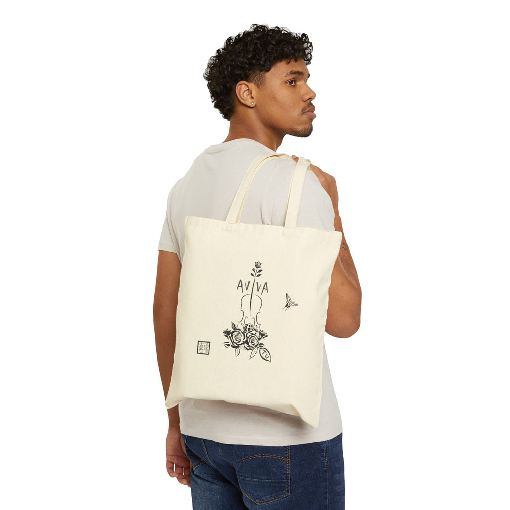 Botanical Quintet – Music Tote Bag
