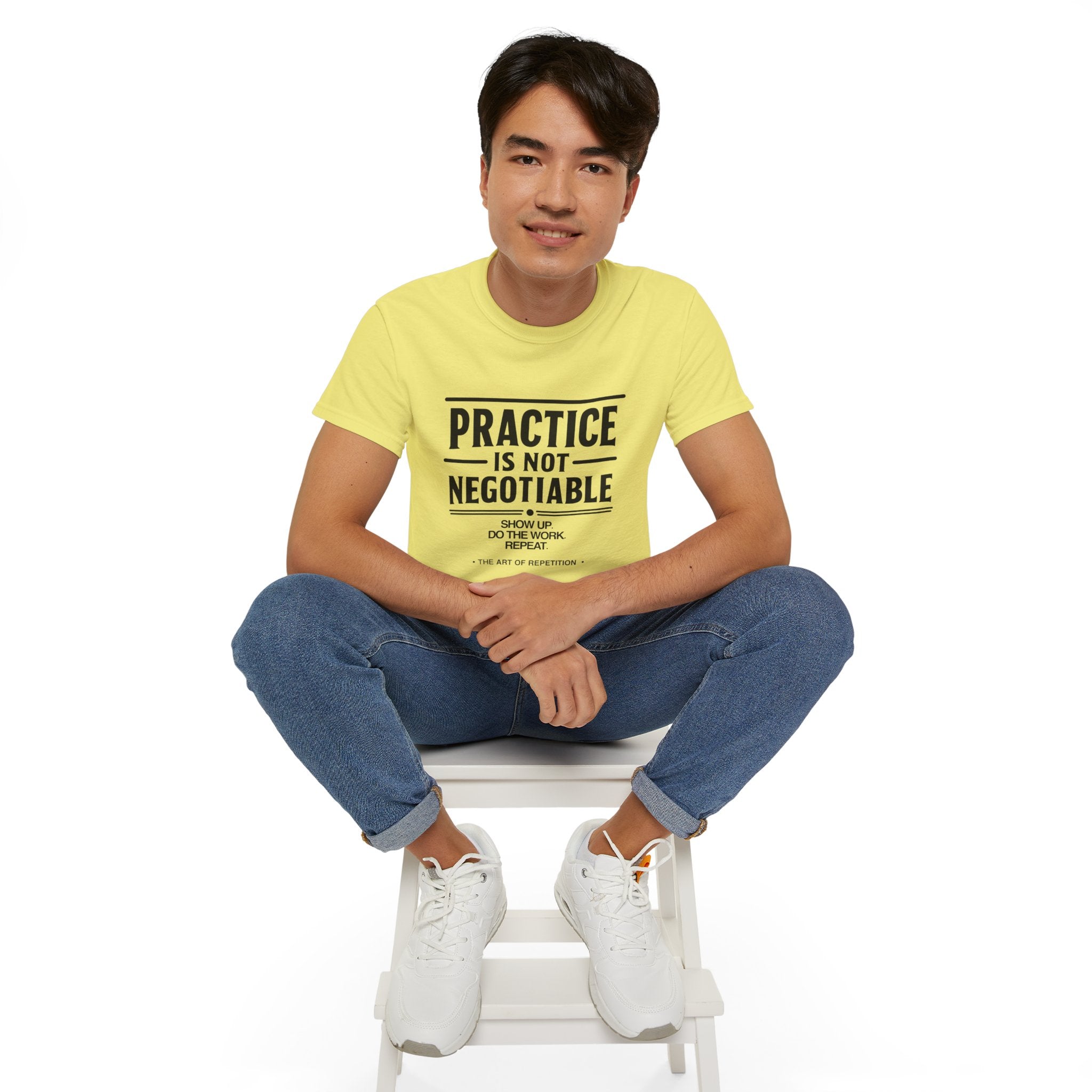 Practice Is Not Negotiable T‑Shirt —Light Color