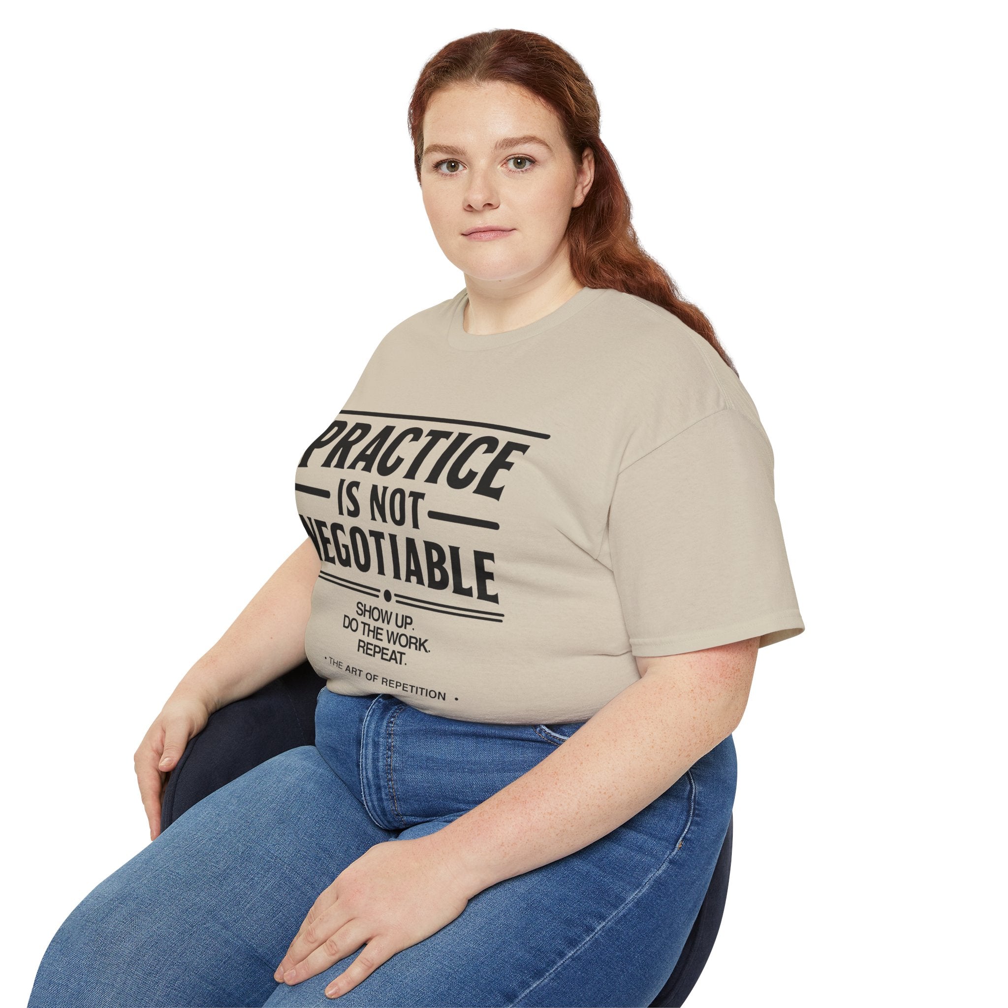Practice Is Not Negotiable T‑Shirt —Light Color