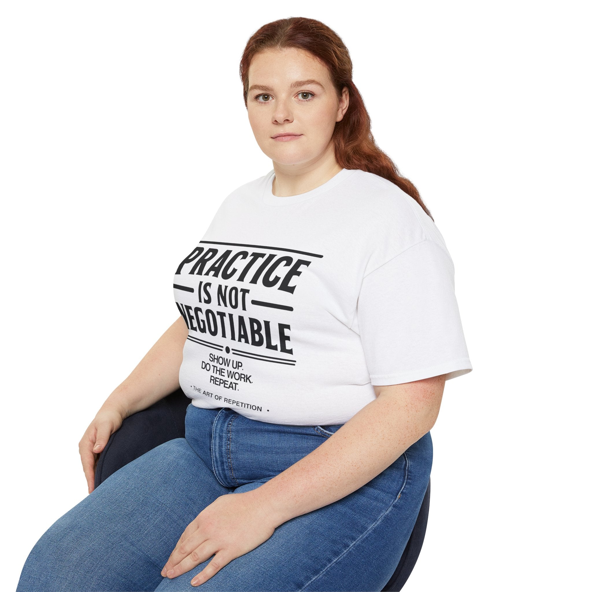 Practice Is Not Negotiable T‑Shirt —Light Color