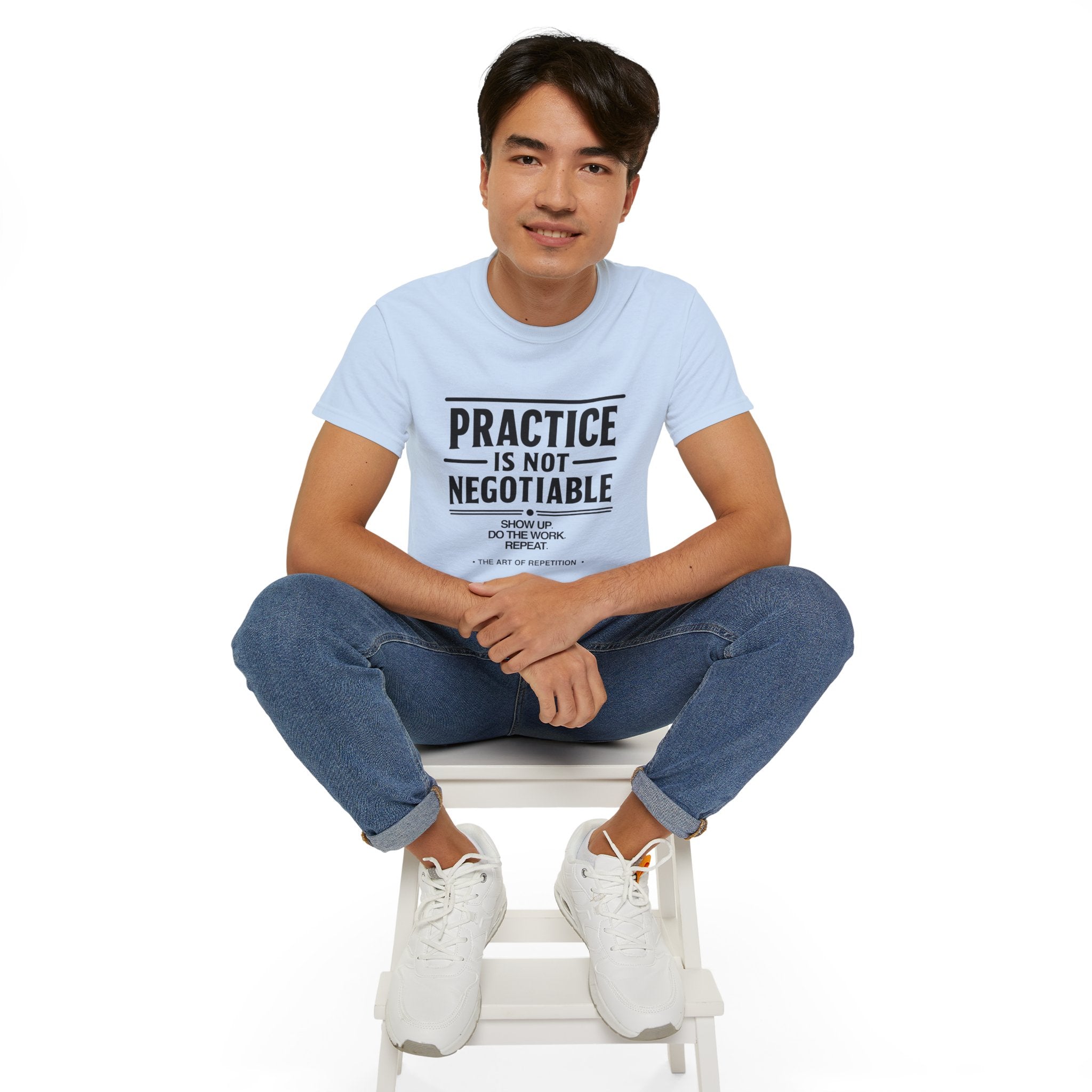 Practice Is Not Negotiable T‑Shirt —Light Color