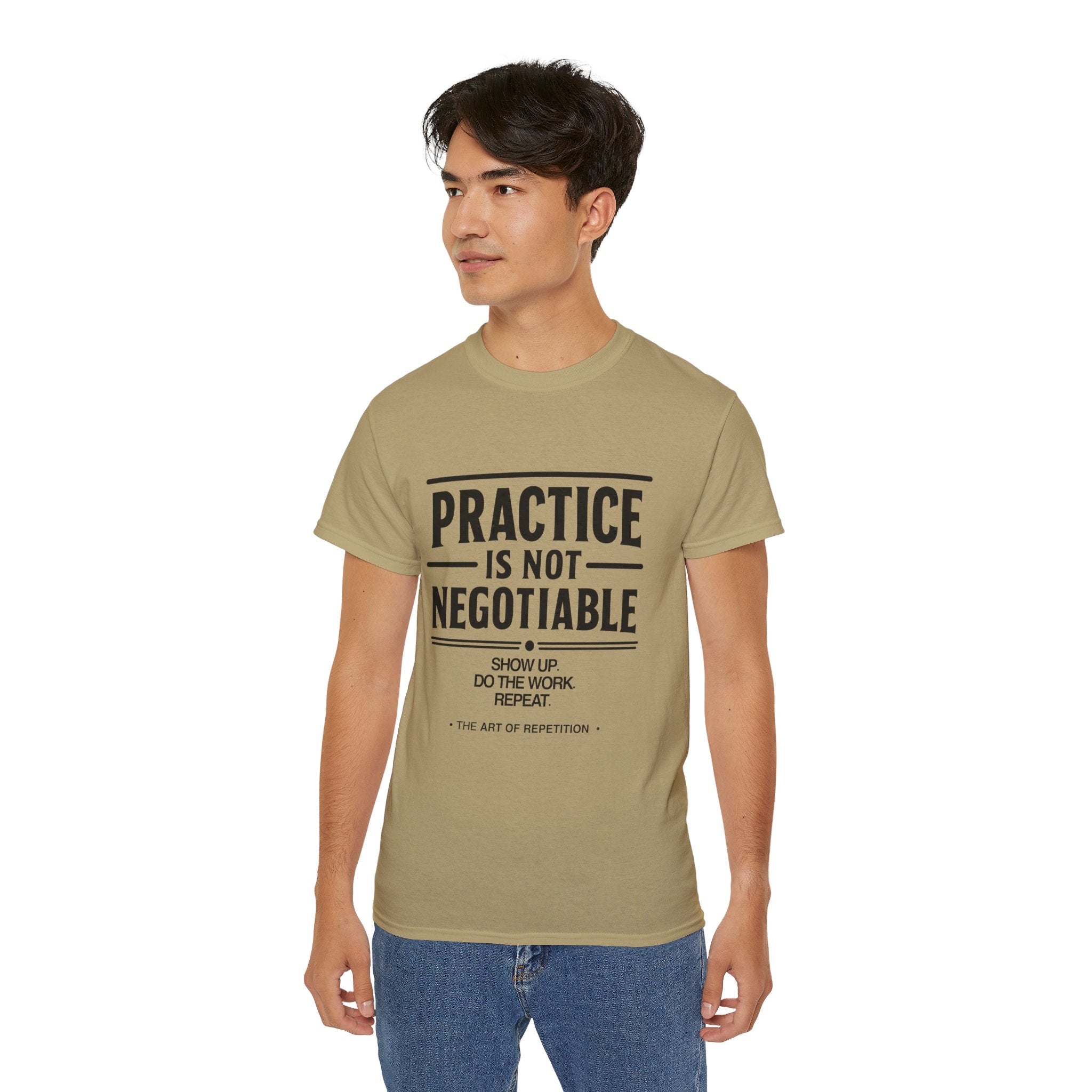 Practice Is Not Negotiable T‑Shirt —Light Color