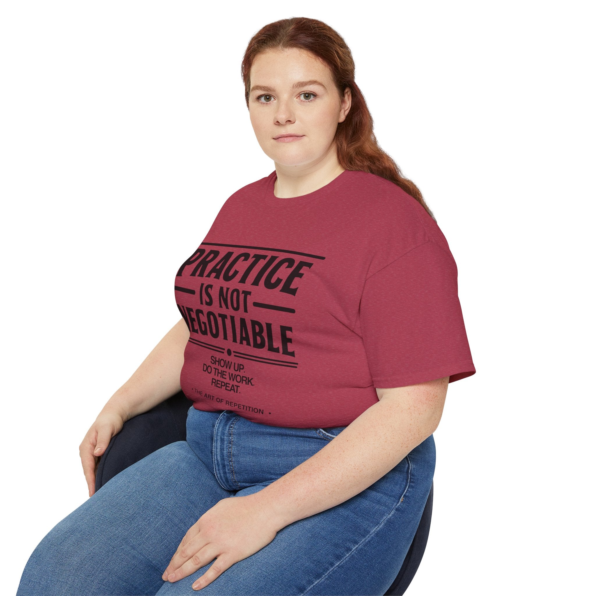 Practice Is Not Negotiable T‑Shirt —Light Color