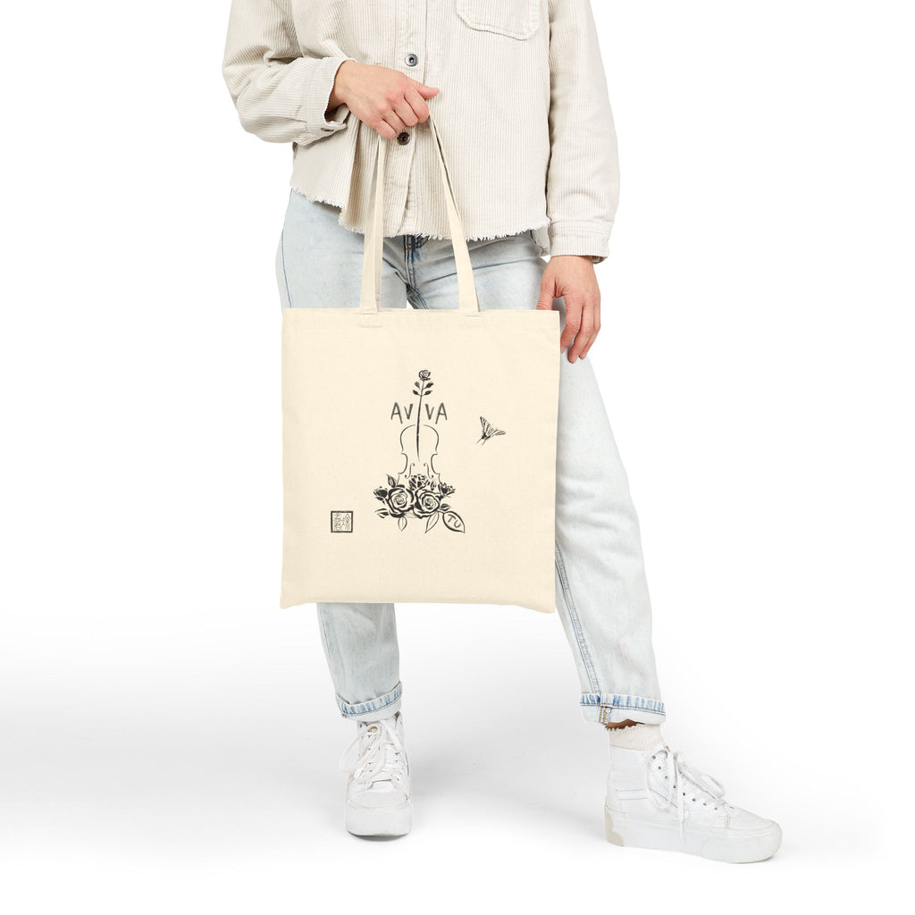 Botanical Quintet – Music Tote Bag