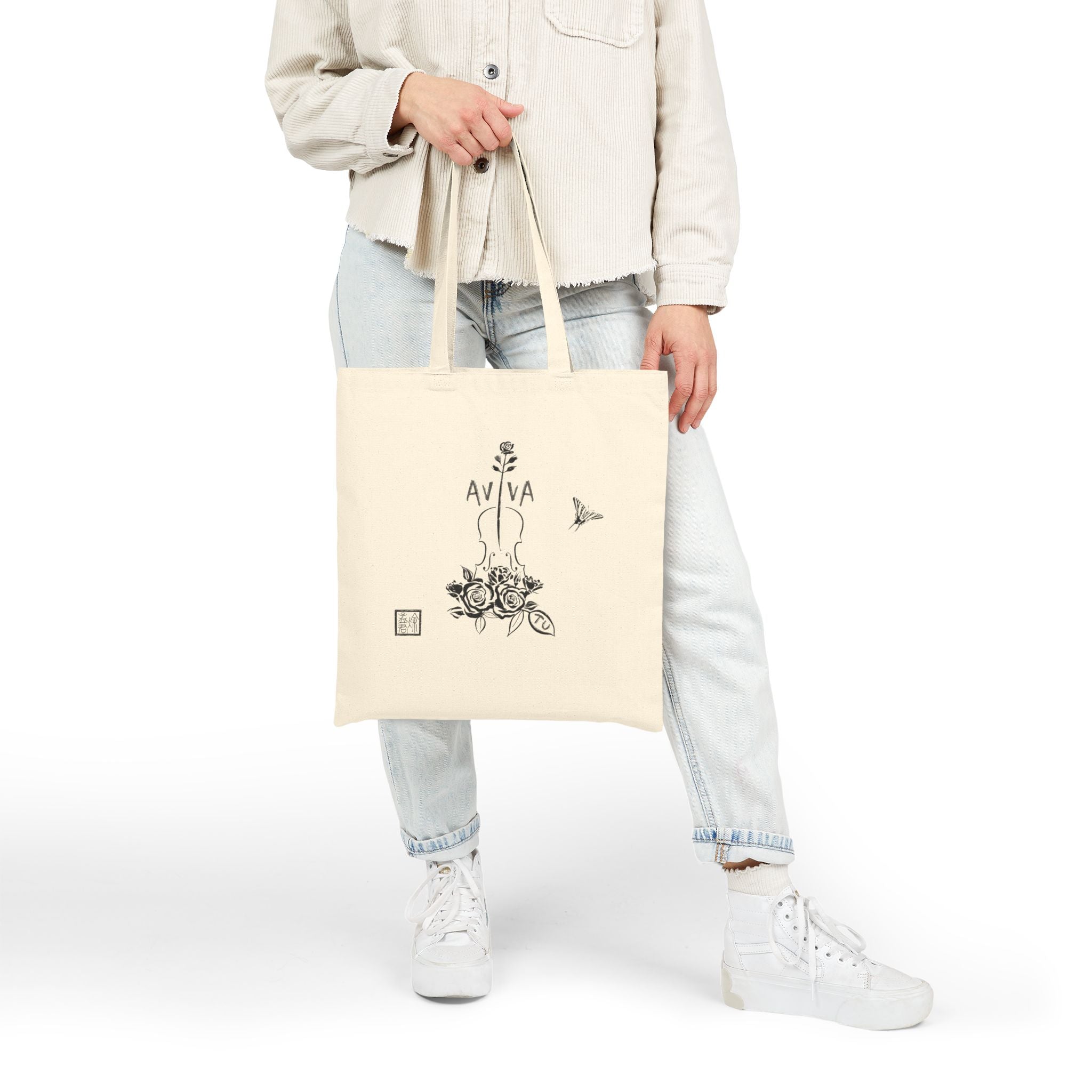 Botanical Quintet – Music Tote Bag