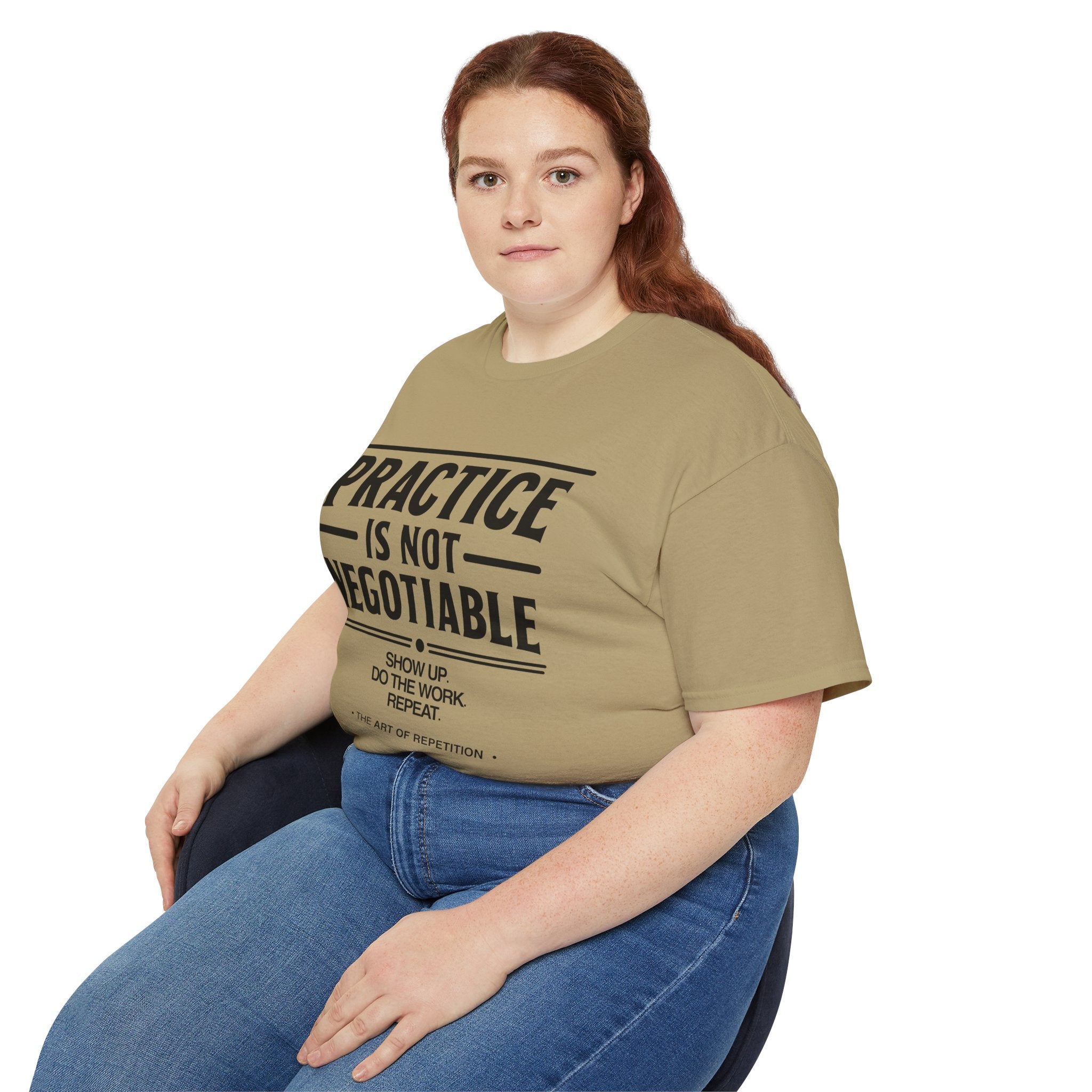 Practice Is Not Negotiable T‑Shirt —Light Color